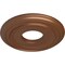 Ekena Millwork Classic Ceiling Medallion (Fits Canopies up to 7 1/4"), 12 3/8"OD x 4"ID x 1 1/8"P, Polished Copper CM12CLPOS - alternate 3